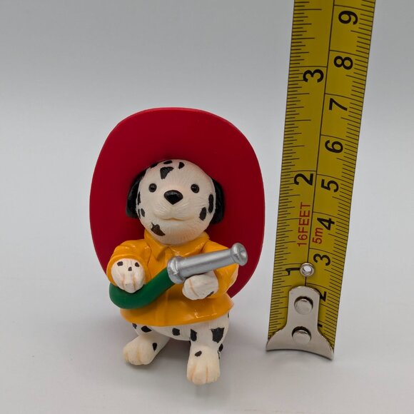 Hallmark Keepsake Faithful Fire Fighter Ornament 1993, Dalmatian Theme - Picture 9 of 10